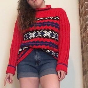 Vintage colorful sweater